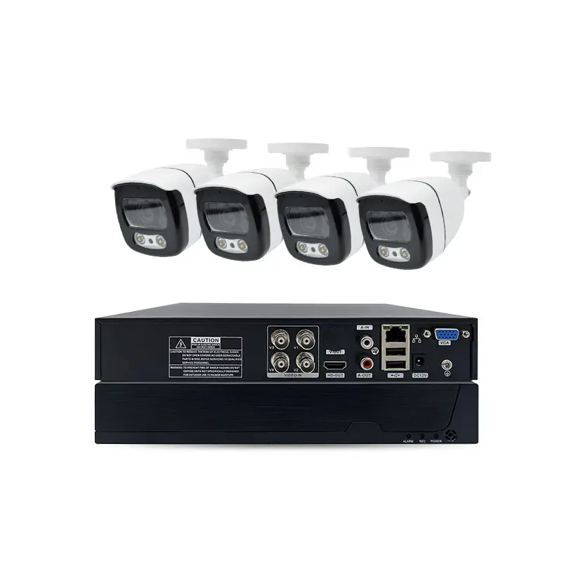 Home Security Camera - ชุดกล้องวงจรปิด 5MP Outdoor Dome AHD DVR