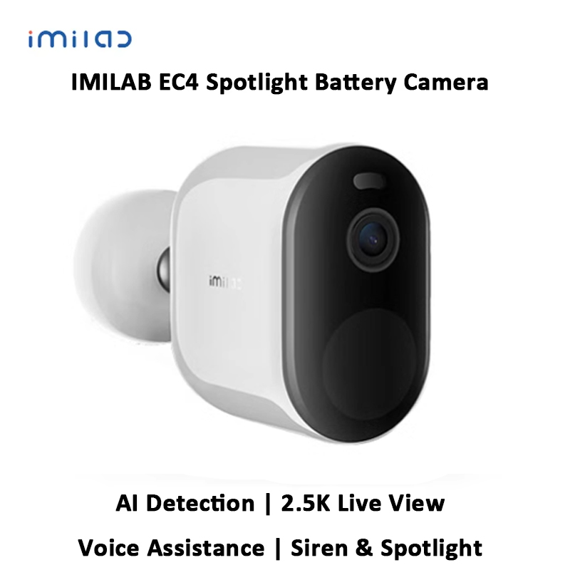 Home Yard Security Cameras - Imilab EC4 กล้องกลางแจ้ง 2.5K WiFi Web