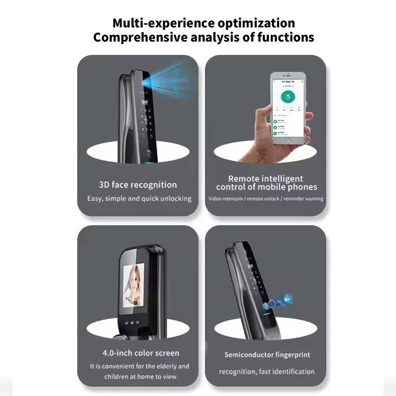 HX5 สมาร์ทล็อคประตู ระบบจดจำใบ - Home Security Cameras บทวิจารณ์และราคา