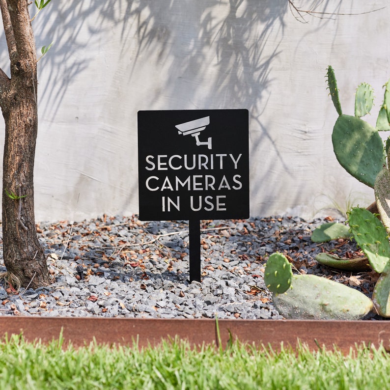 ป้ายเตือนกล้องวงจรปิด - ป้ายเต - Home Yard Security Cameras บทวิจารณ์และราคา