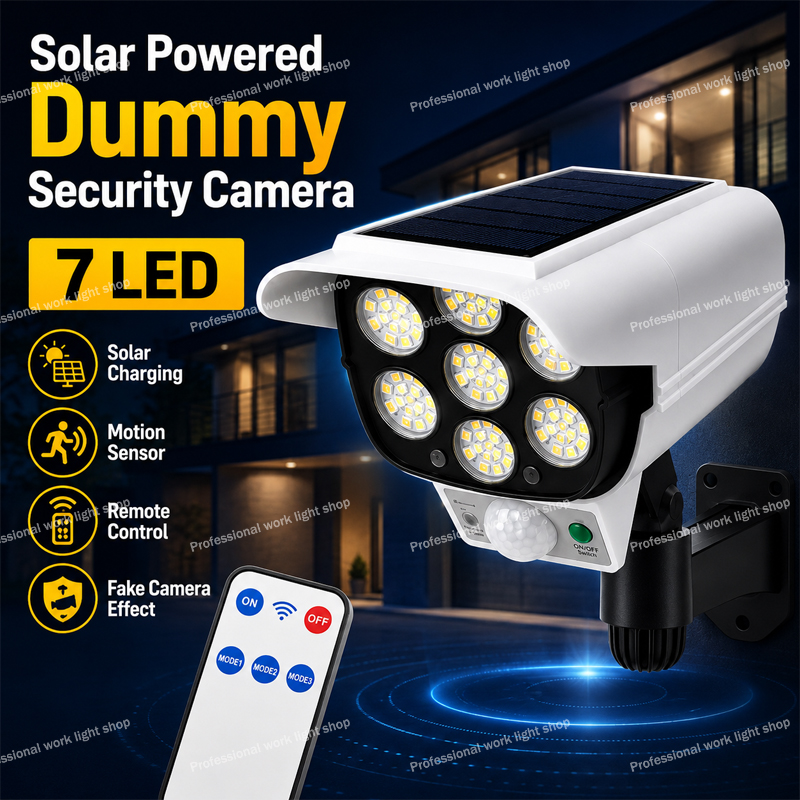 ไฟกล้องวงจรปิดจำลองพลังงานแสงอ - Home Security Yard Sensors บทวิจารณ์และราคา