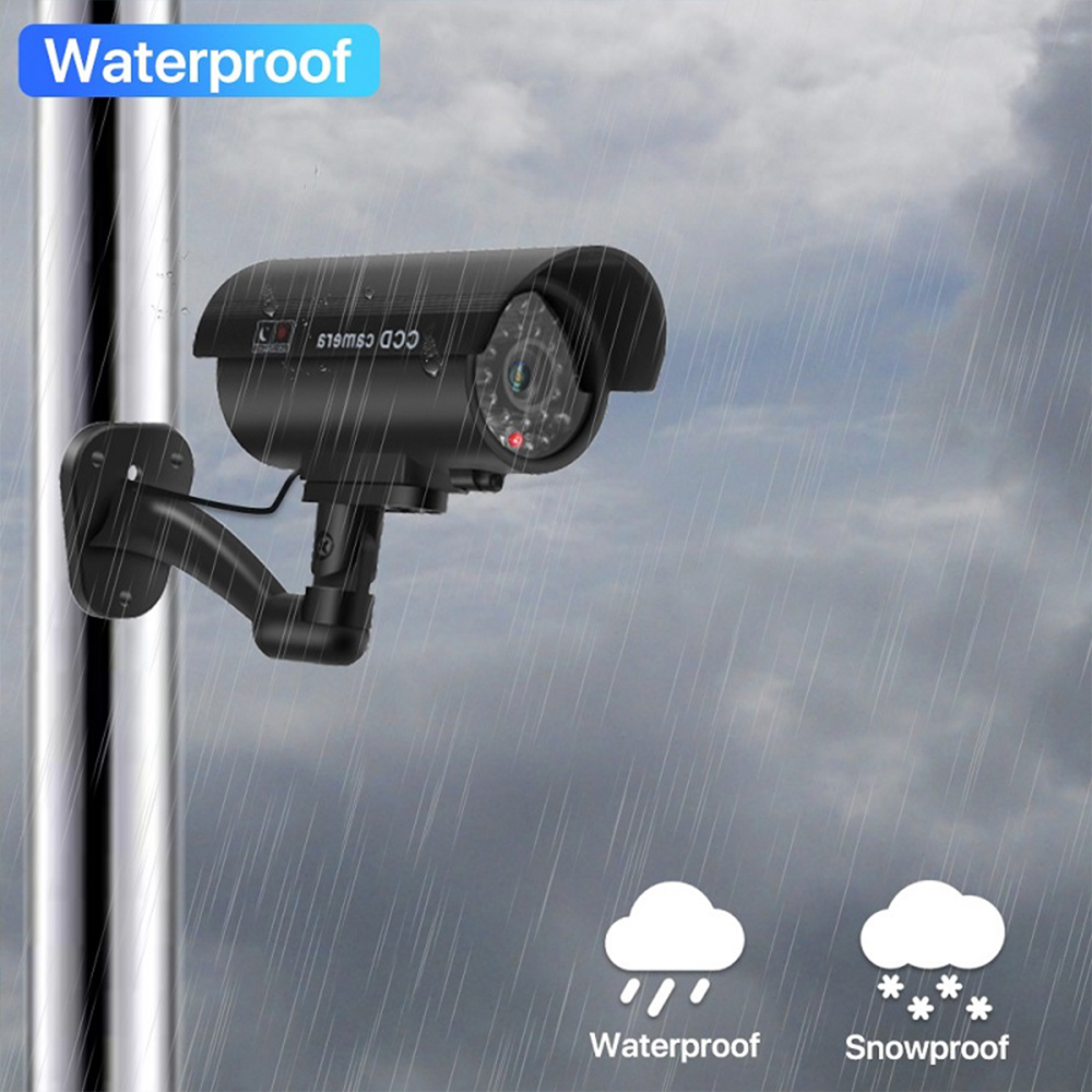 แผงเซลล์แสงอาทิตย์จำลองกล้องวง - Home Security Lights บทวิจารณ์และราคา