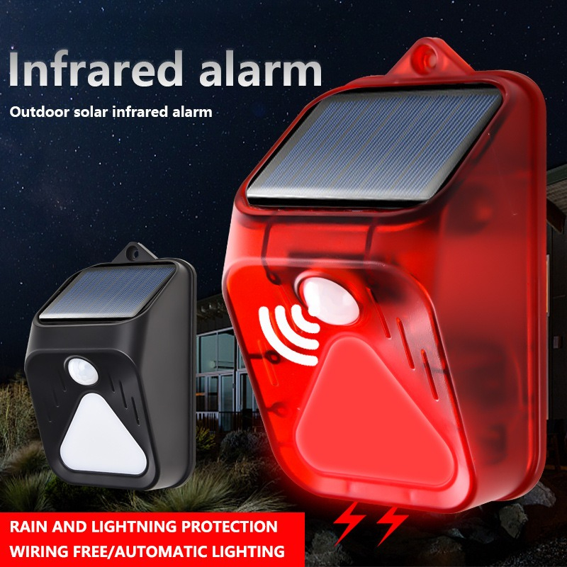 พลังงานแสงอาทิตย์กันน้ํานาฬิกา - Home Security Yard Sensors บทวิจารณ์และราคา