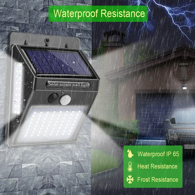 ไฟติดผนังโซลาร์เซลล์พร้อมเซ็นเ - Home Security Yard Sensors บทวิจารณ์และราคา