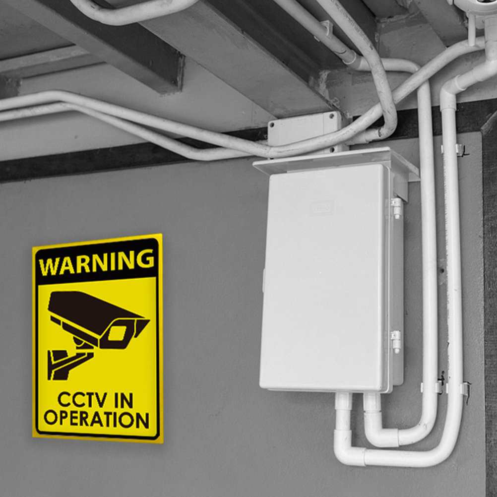 ป้ายเตือนกล้องวงจรปิดอะคริลิก  - Home Yard Security Cameras บทวิจารณ์และราคา