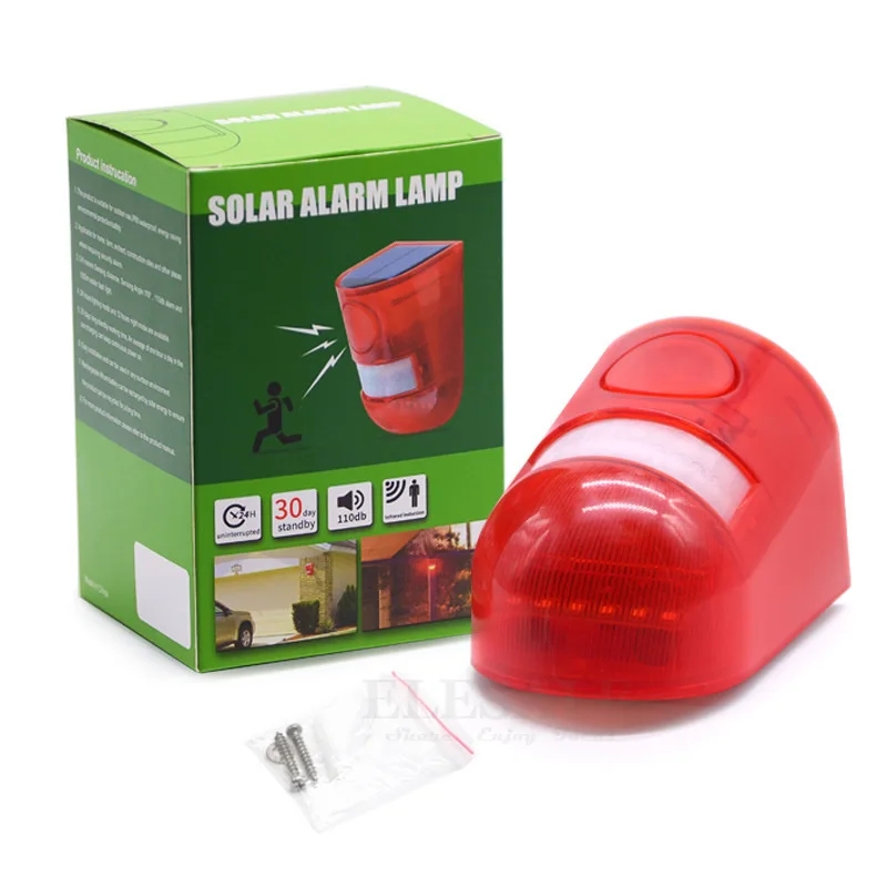 ไฟเตือนกันน้ำพลังงานแสงอาทิตย์ - Home Security Lights บทวิจารณ์และราคา