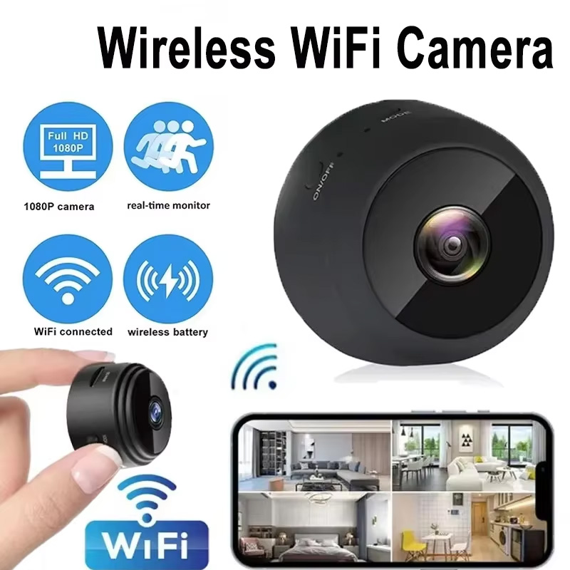 กล้อง A9 รุ่นใหม่ Wifi 1080p H - Home Security Cameras บทวิจารณ์และราคา