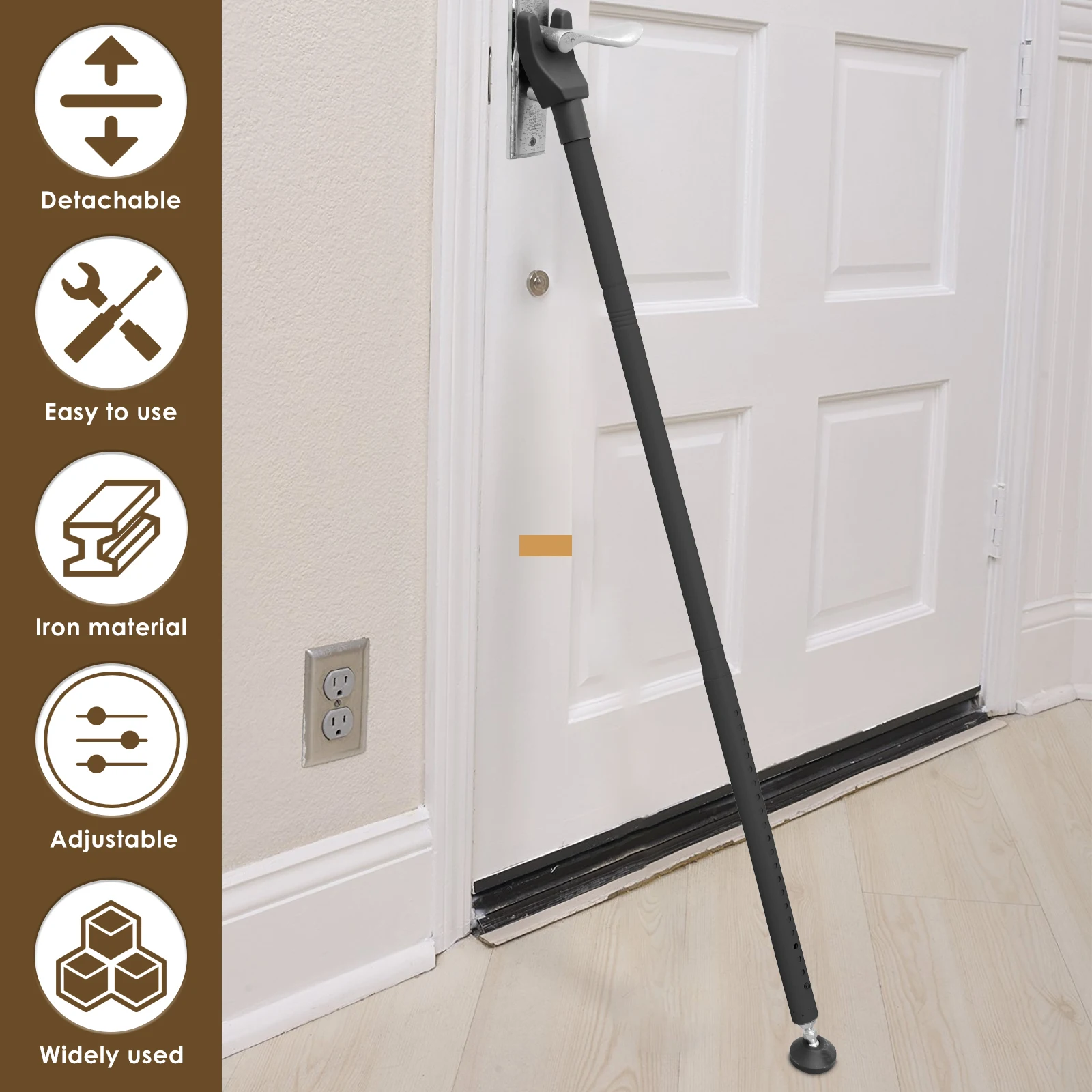 บาร์ล็อคประตูบานเลื่อน 44-55 น - Home Security Bars บทวิจารณ์และราคา