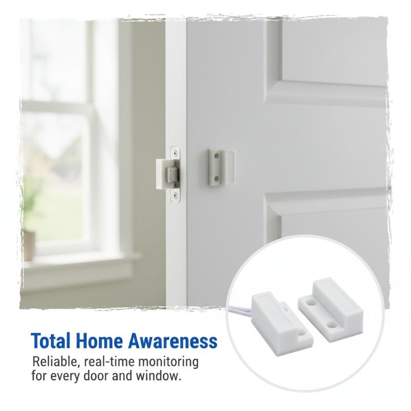 เซ็นเซอร์แม่เหล็กตรวจจับประตูห - Home Security Yard Sensors บทวิจารณ์และราคา