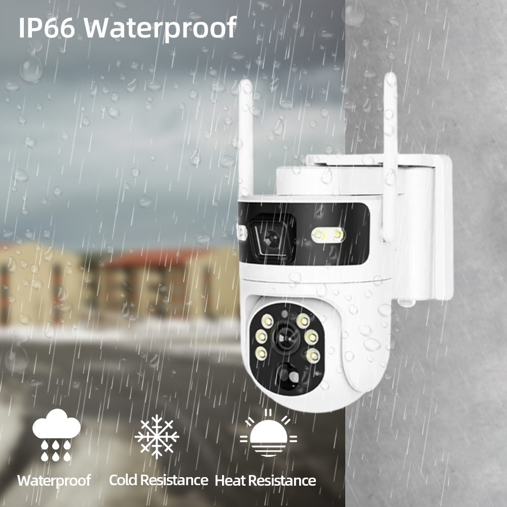 กล้องวงจรปิดไร้สายกลางแจ้ง PTZ - Home Yard Security Cameras บทวิจารณ์และราคา