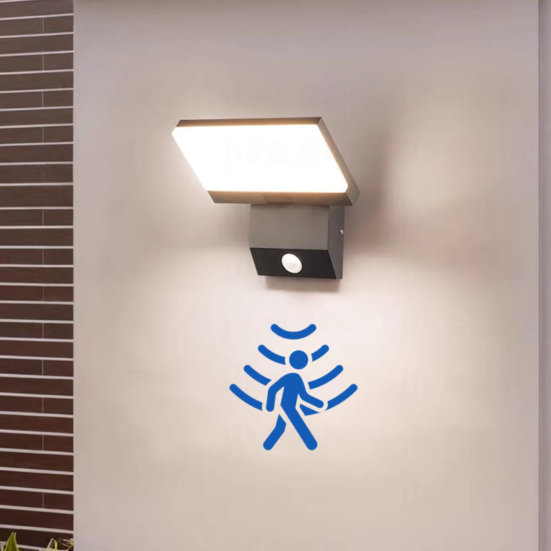 ไฟติดผนัง LED พร้อมเซ็นเซอร์ตร - Home Security Yard Sensors บทวิจารณ์และราคา