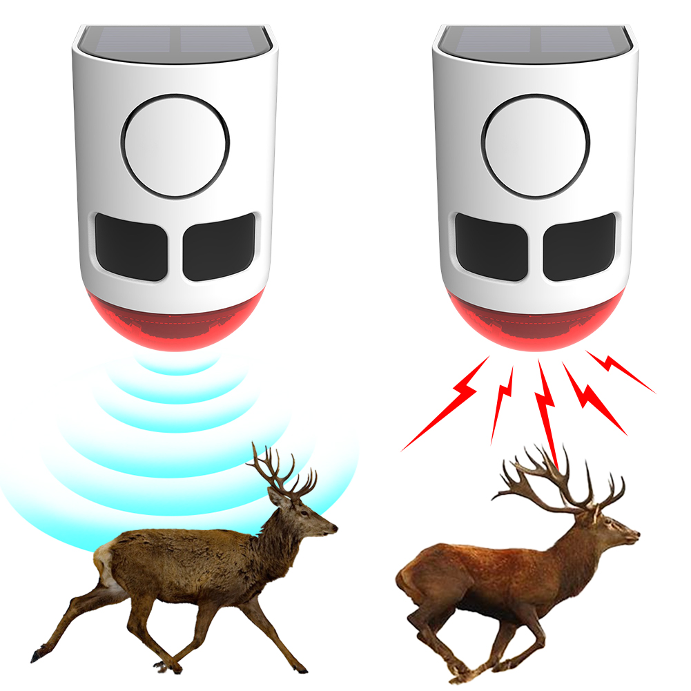 สัญญาณเตือนภัยกลางแจ้งแบบใช้พล - Home Security Yard Sensors บทวิจารณ์และราคา