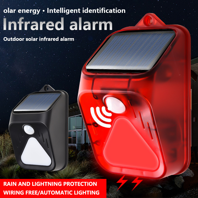กันน้ําพลังงานแสงอาทิตย์นาฬิกา - Home Security Yard Sensors บทวิจารณ์และราคา