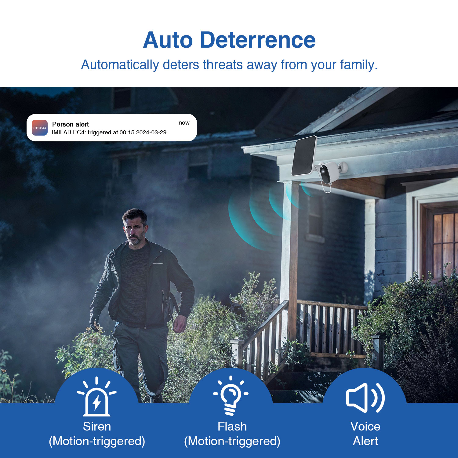 Imilab EC4 กล้องกลางแจ้ง 2.5K  - Home Yard Security Cameras บทวิจารณ์และราคา