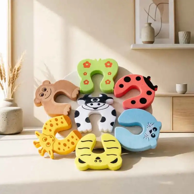 ที่กั้นประตูป้องกันนิ้วเด็ก อุ - Home Security Kitchener บทวิจารณ์และราคา