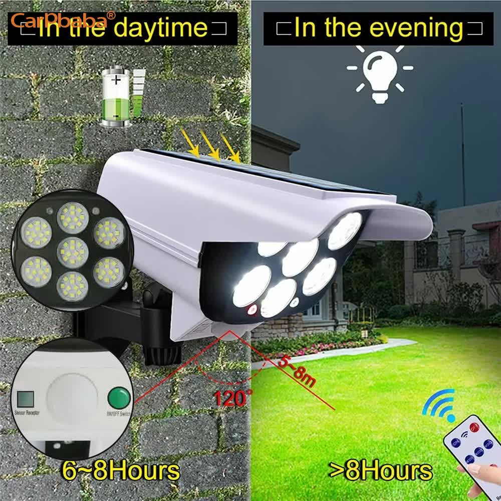 กลางแจ้งพลังงานแสงอาทิตย์ Ligh - Home Security Lights บทวิจารณ์และราคา